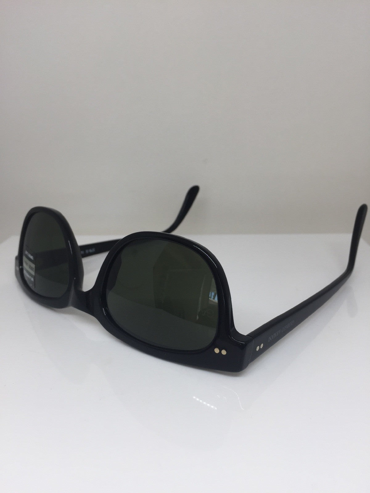 Vintage Giorgio Armani GA 376-S Black Sunglasses - Super Vision Optical