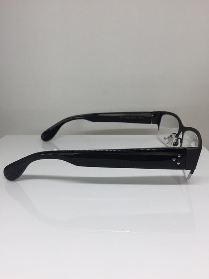 Vintage Blinde By Richard Walker Goin, Goin, Gone Gunmetal Eyeglasses - Super Vision Optical