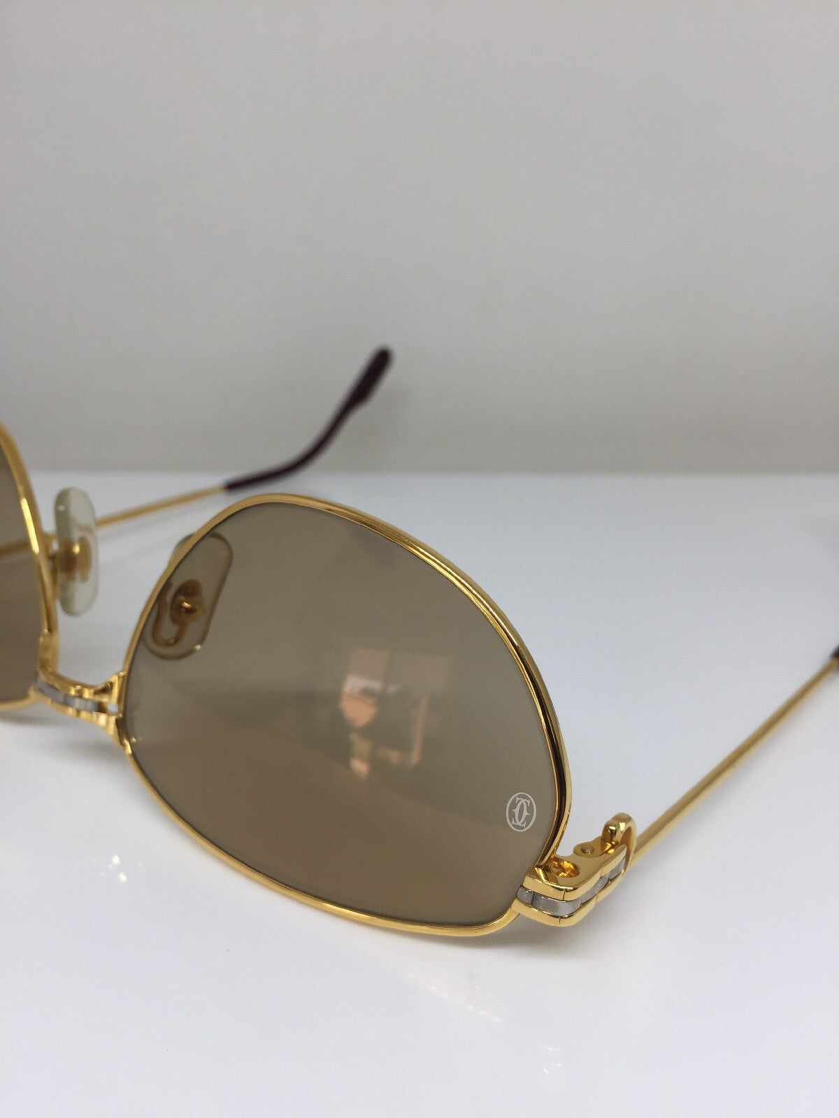 Vintage Cartier Panthere Windsor Gold Sunglasses - Super Vision Optical
