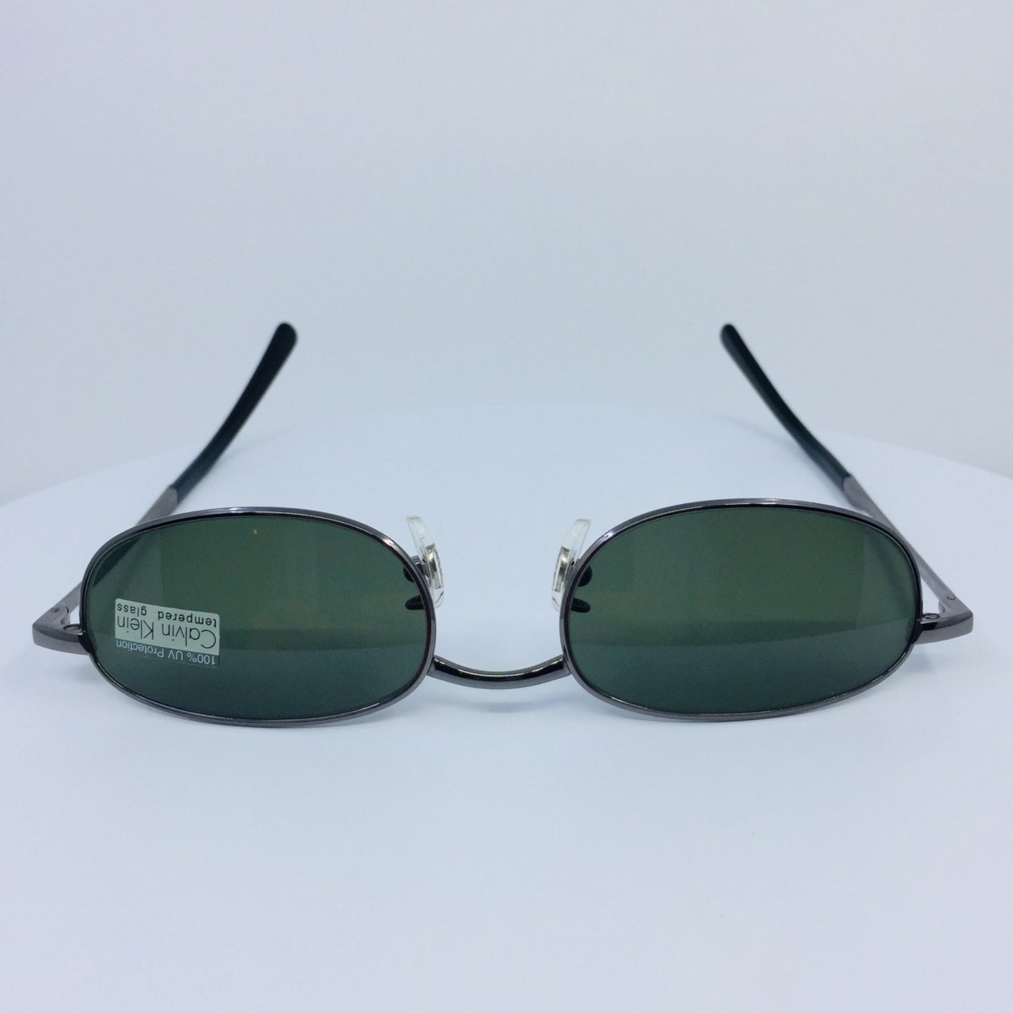 Vintage Calvin Klein CK 157-S Gunmetal Sunglasses - Super Vision Optical