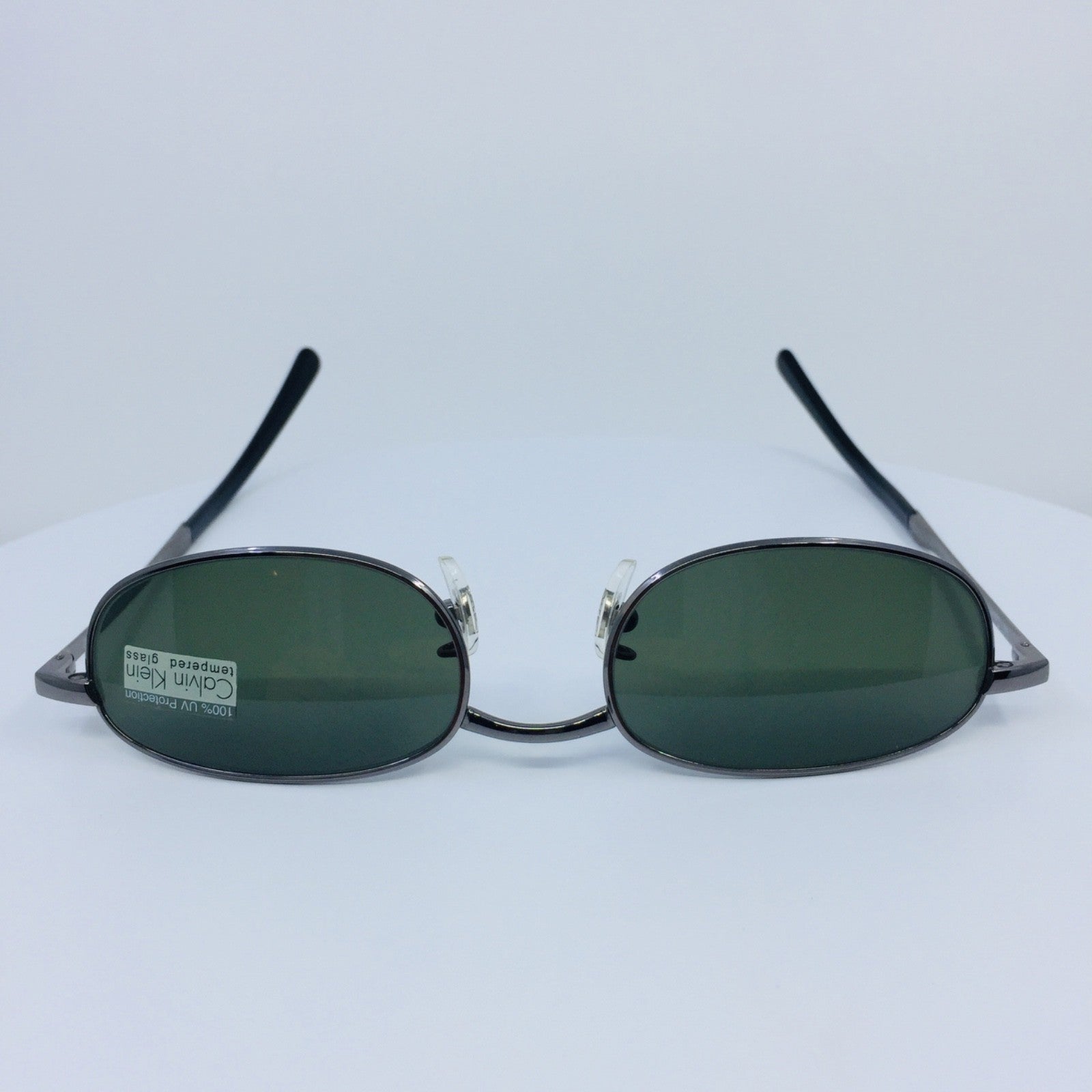 Vintage Calvin Klein CK 157-S Gunmetal Sunglasses - Super Vision Optical
