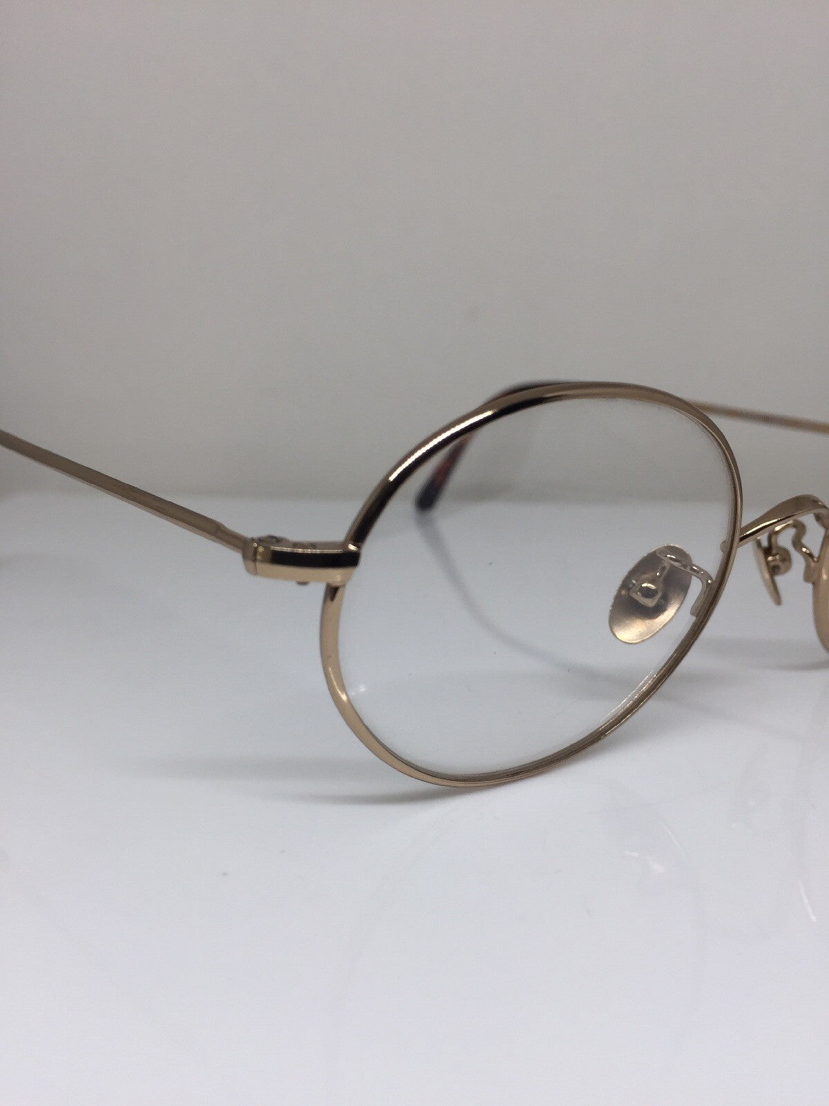 Vintage Ralph Lauren Polo Classic 61 By Ralph Lauren Gold Eyeglasses - Super Vision Optical