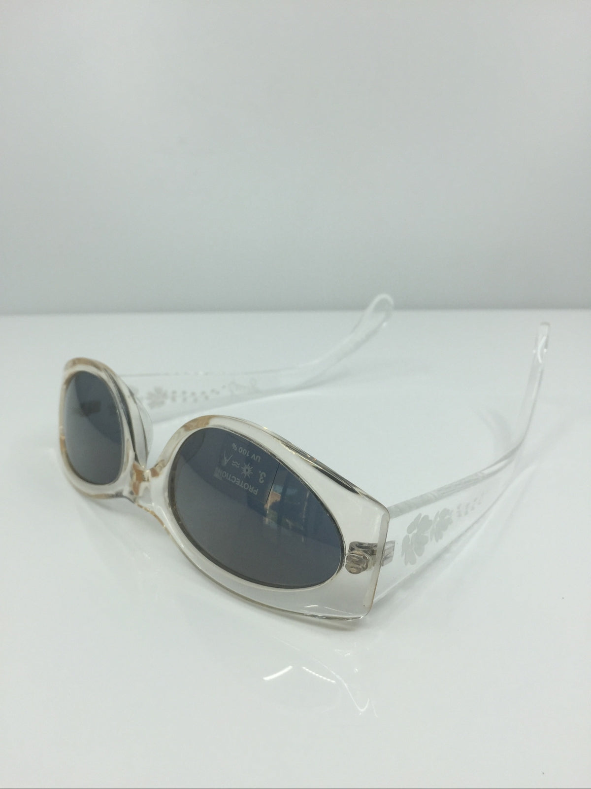 Vintage Kenzo Kenzo Lilium K. 1242 K. 310 Clear Sunglasses - Super Vision Optical