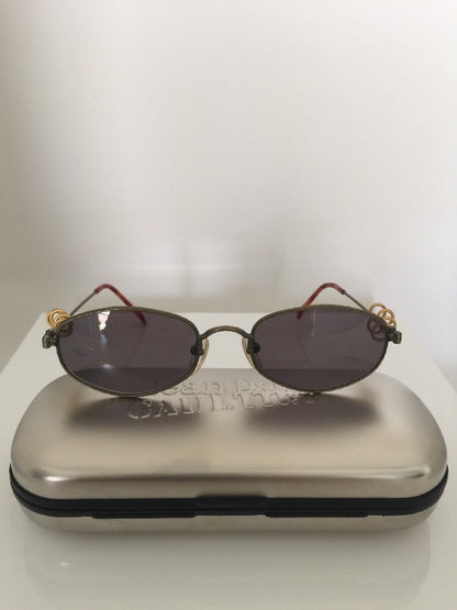 Vintage Jean Paul Gaultier JPG 56-5101 Gold Sunglasses - Super Vision Optical