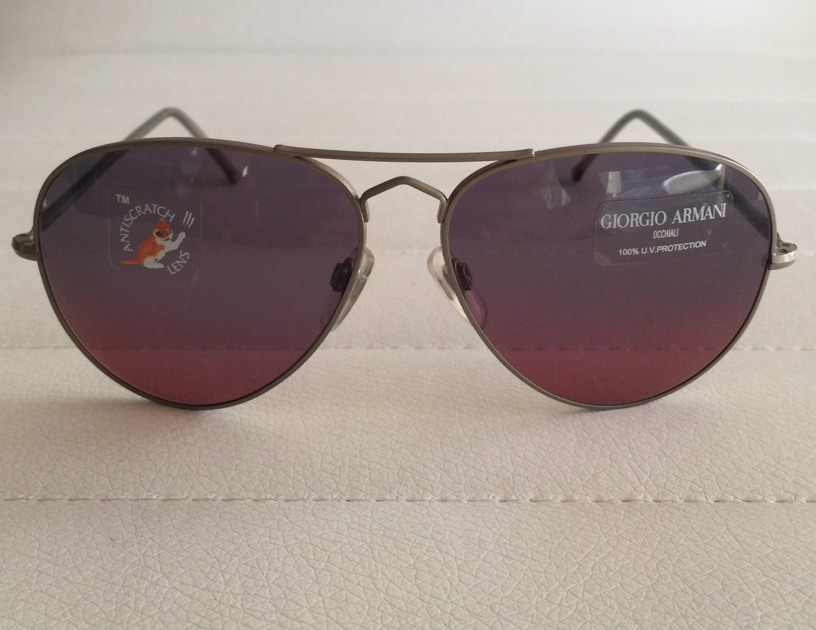 Vintage Giorgio Armani GA 615-S Gunmetal Sunglasses - Super Vision Optical