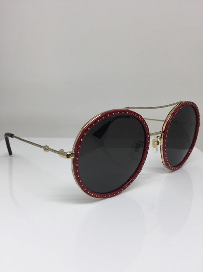 Vintage Gucci GG 0061/S Gold Sunglasses - Super Vision Optical