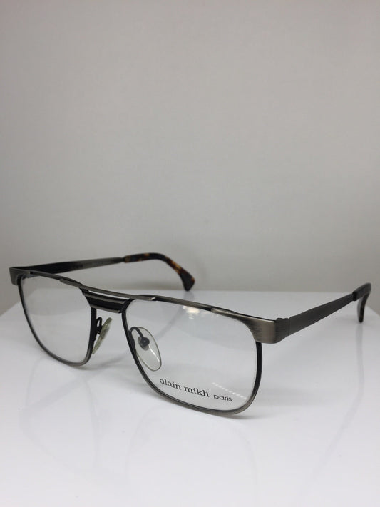 Vintage Alain Mikli PARIS 1117 Silver Sunglasses - Super Vision Optical