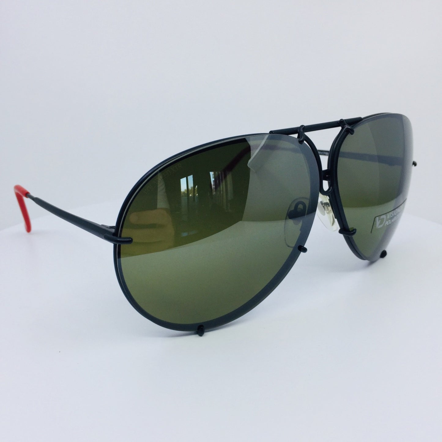 Vintage Porsche Design P8478 Black Sunglasses - Super Vision Optical