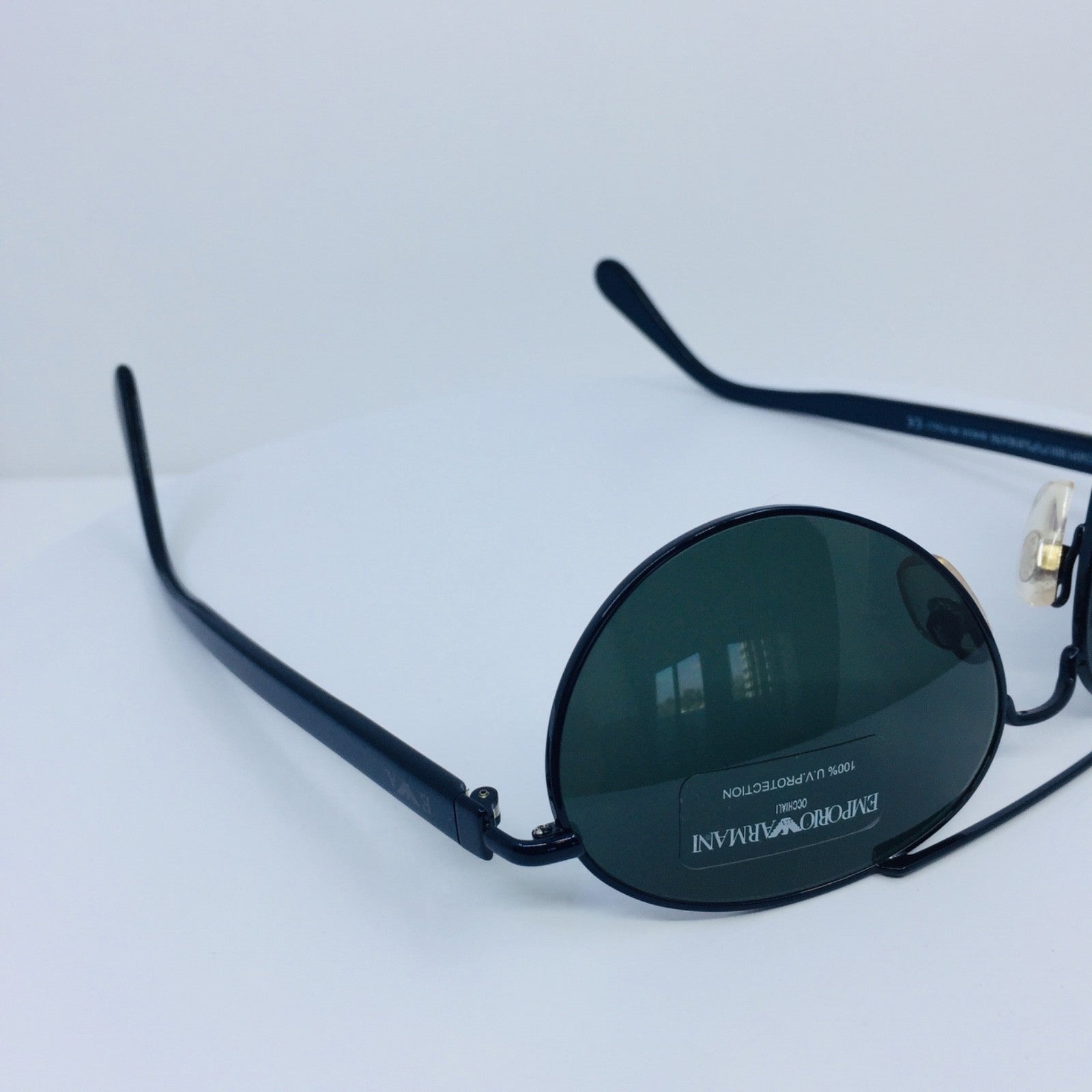 Vintage Emporio Armani EA 092-S Blue Sunglasses - Super Vision Optical