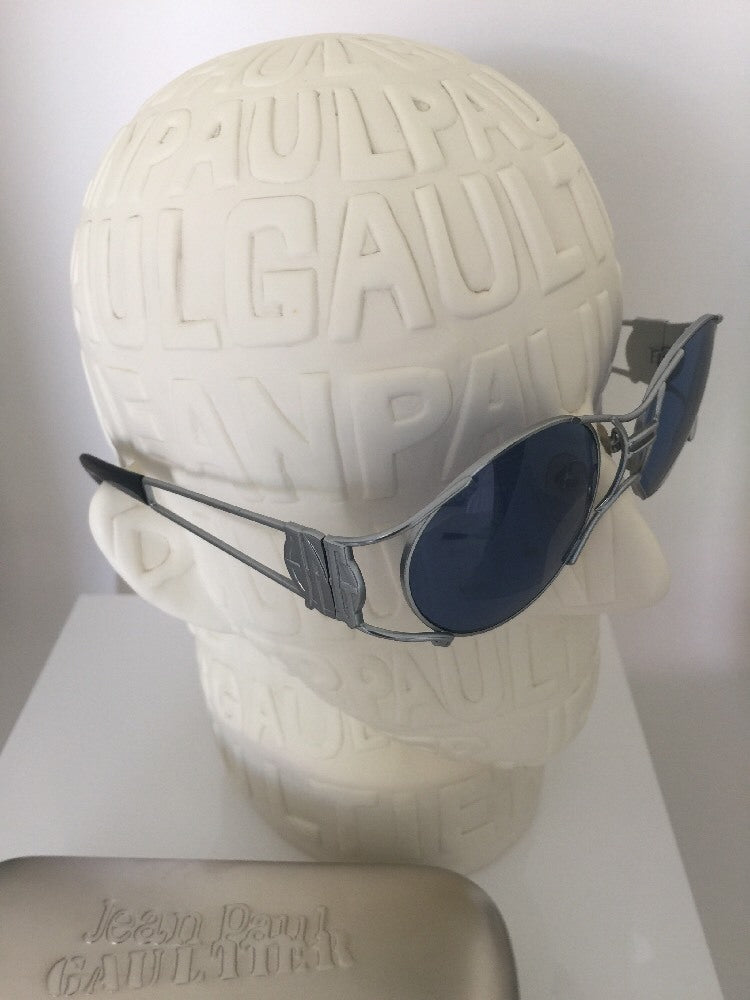 Vintage Jean Paul Gaultier JPG 58-6101 Silver Sunglasses - Super Vision Optical