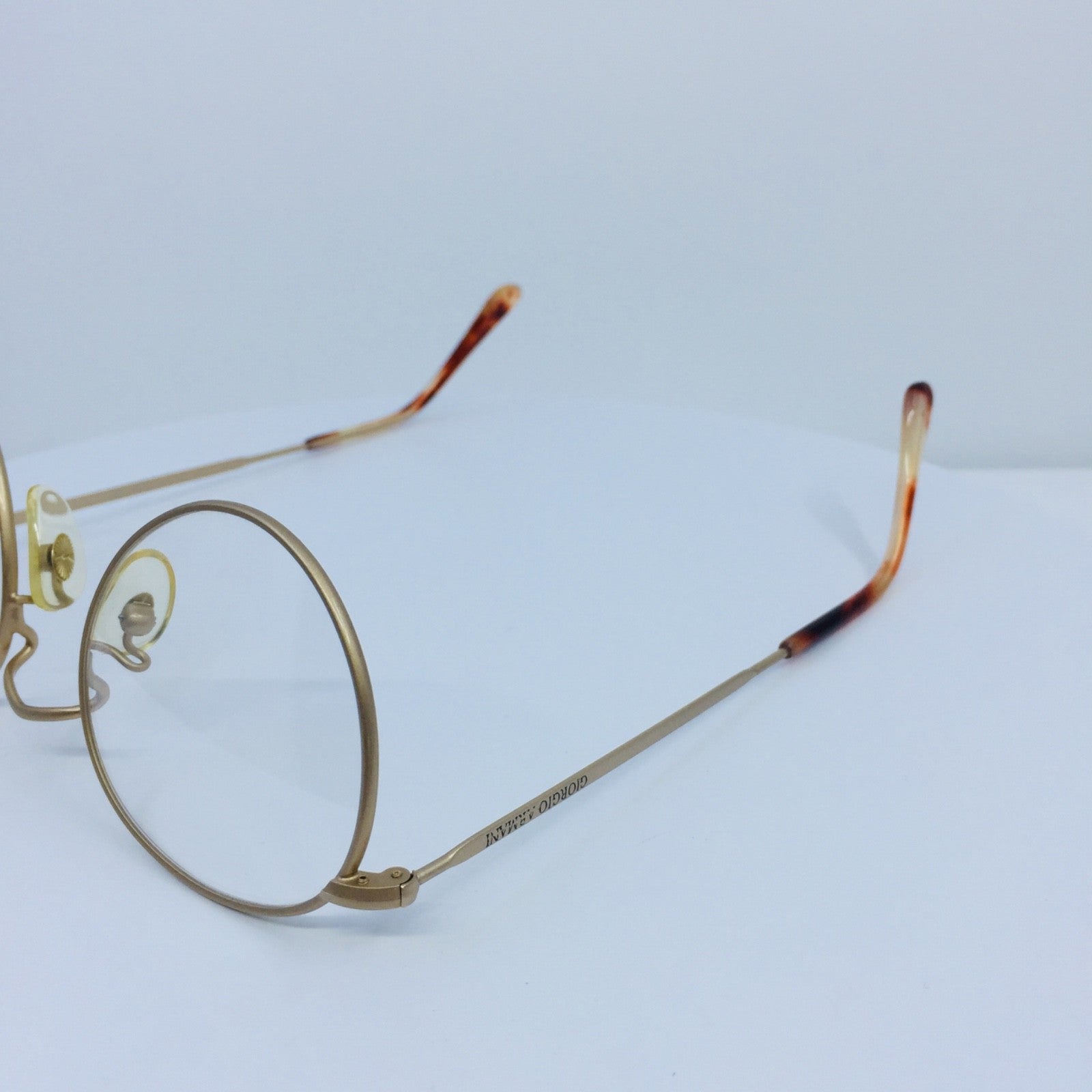 Vintage Giorgio Armani GA 130 Gold Eyeglasses - Super Vision Optical