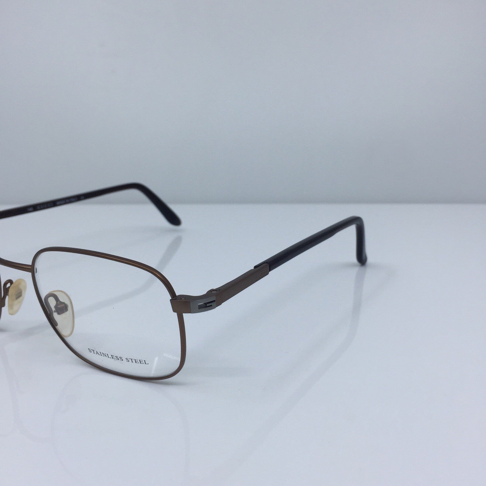 Vintage Gucci GG 1622 Brown Eyeglasses - Super Vision Optical