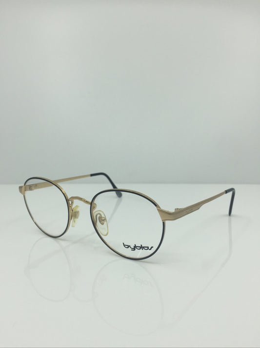 Vintage Byblos B 545 Gold Eyeglasses - Super Vision Optical