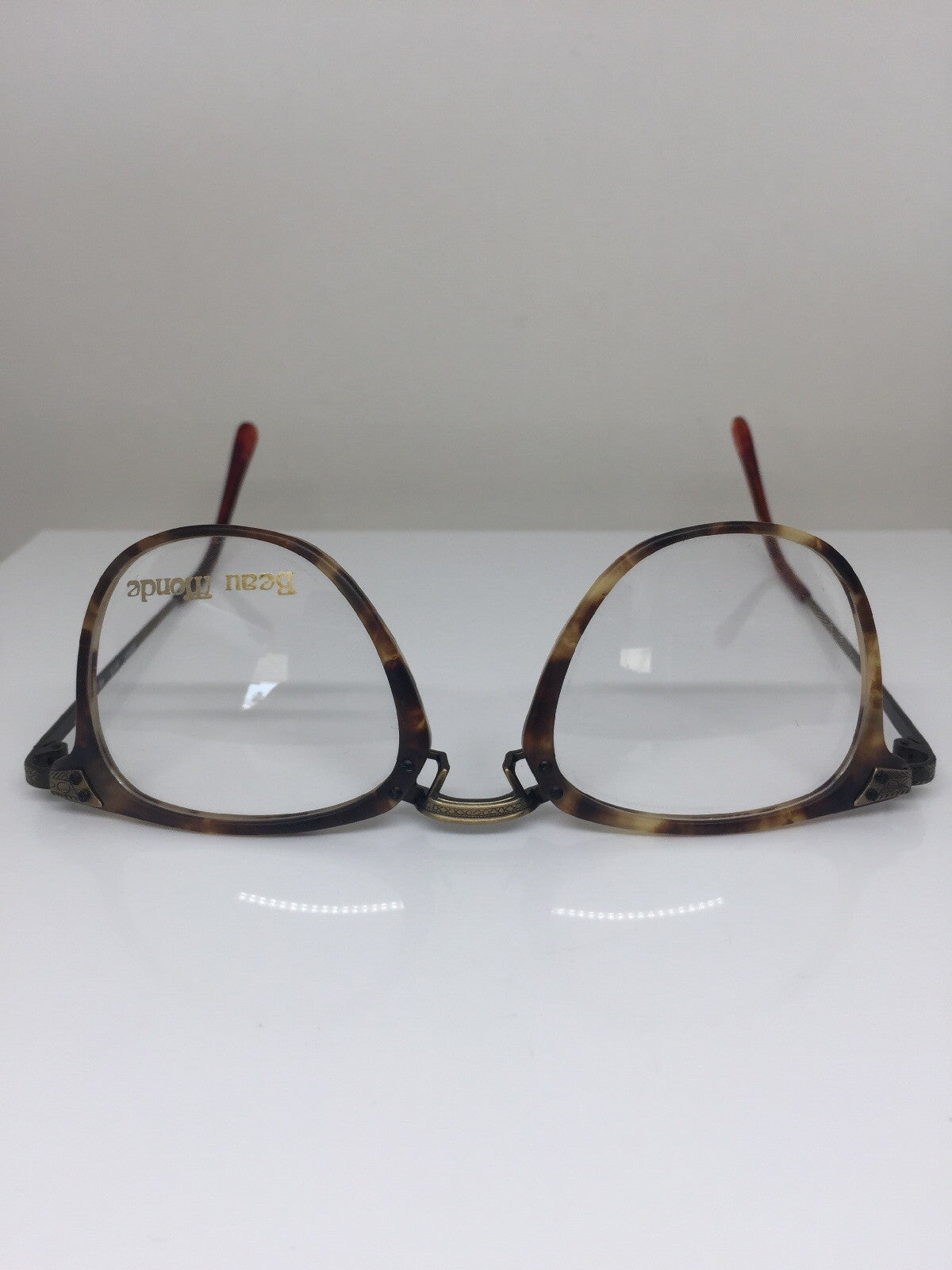 Vintage Beau Monde Collection Berry Tortoise Eyeglasses - Super Vision Optical