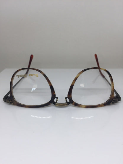 Vintage Beau Monde Collection Berry Tortoise Eyeglasses - Super Vision Optical