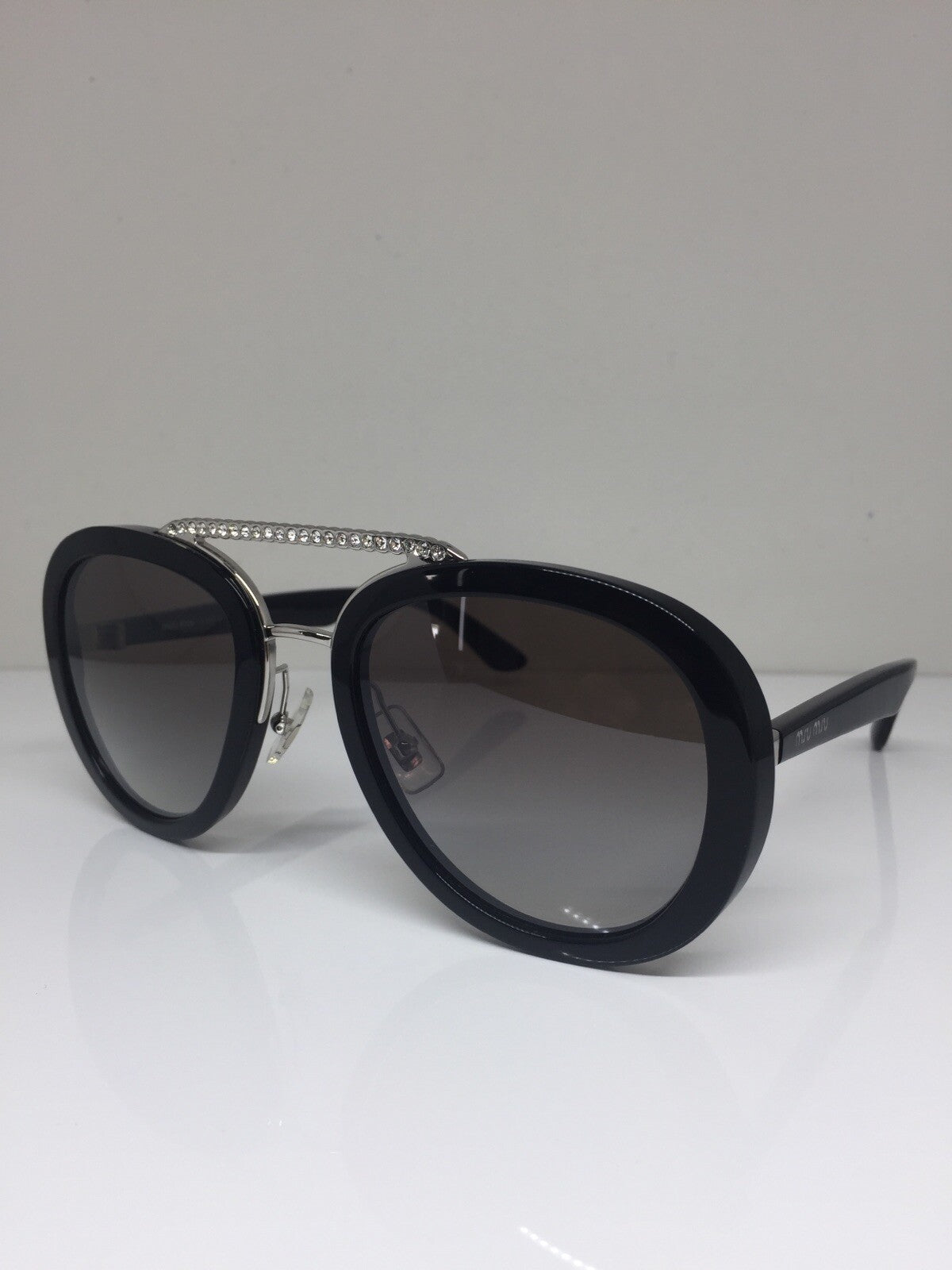 Vintage Miu Miu SMU 05V Silver Sunglasses - Super Vision Optical