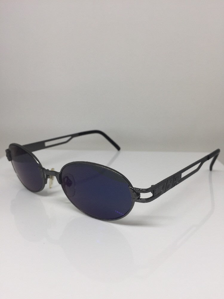 Vintage Jean Paul Gaultier JPG 58-6109 Gunmetal Sunglasses - Super Vision Optical