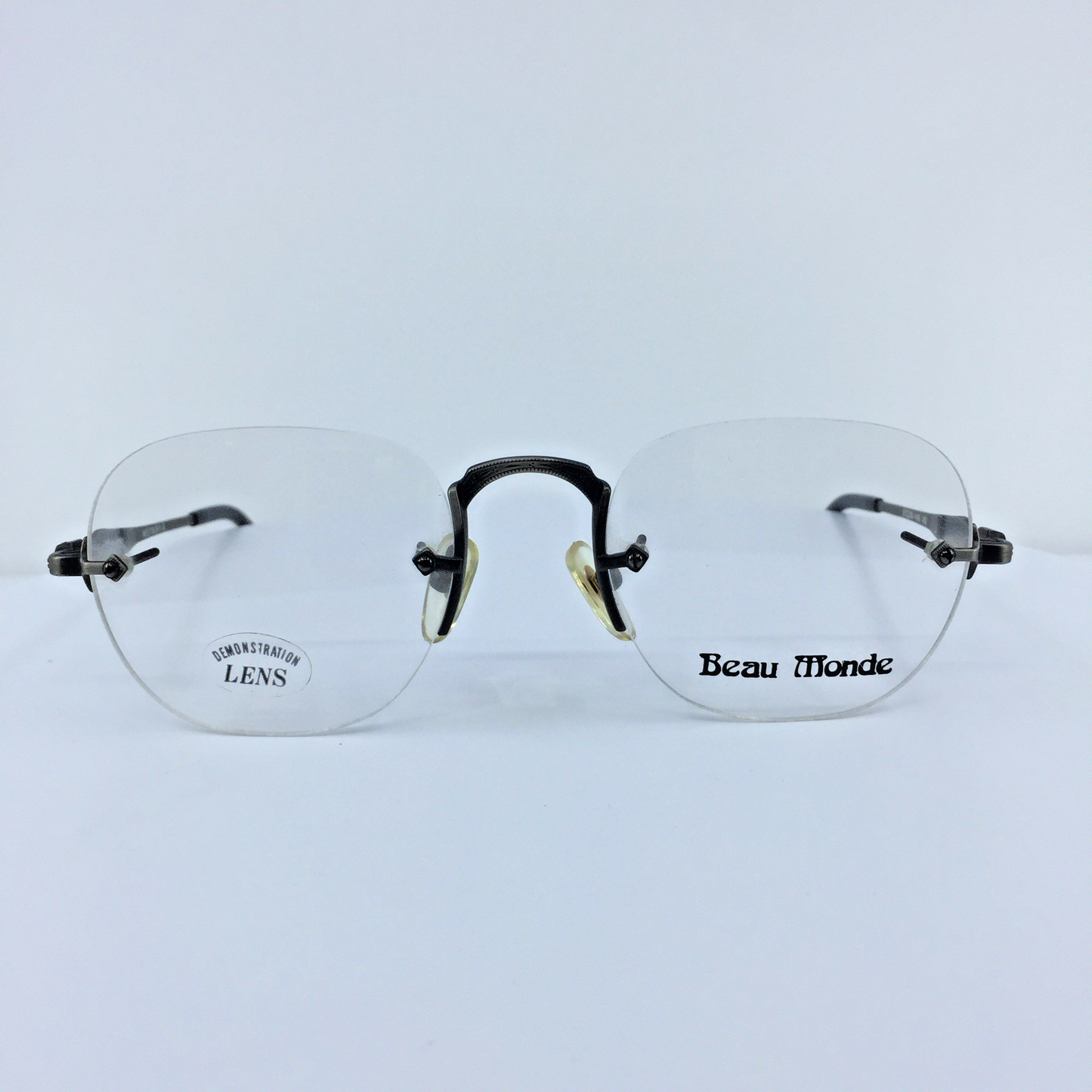 Vintage Beau Monde Collection Westbury Silver Eyeglasses - Super Vision Optical