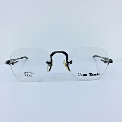 Vintage Beau Monde Collection Westbury Silver Eyeglasses - Super Vision Optical