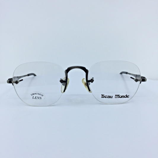 Vintage Beau Monde Collection Westbury Silver Eyeglasses - Super Vision Optical