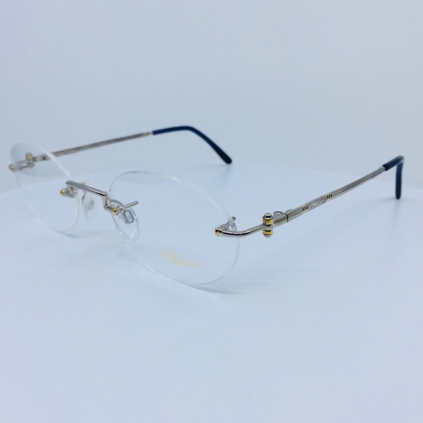 Vintage Chopard CHOPARD M. C 040 Silver Eyeglasses - Super Vision Optical