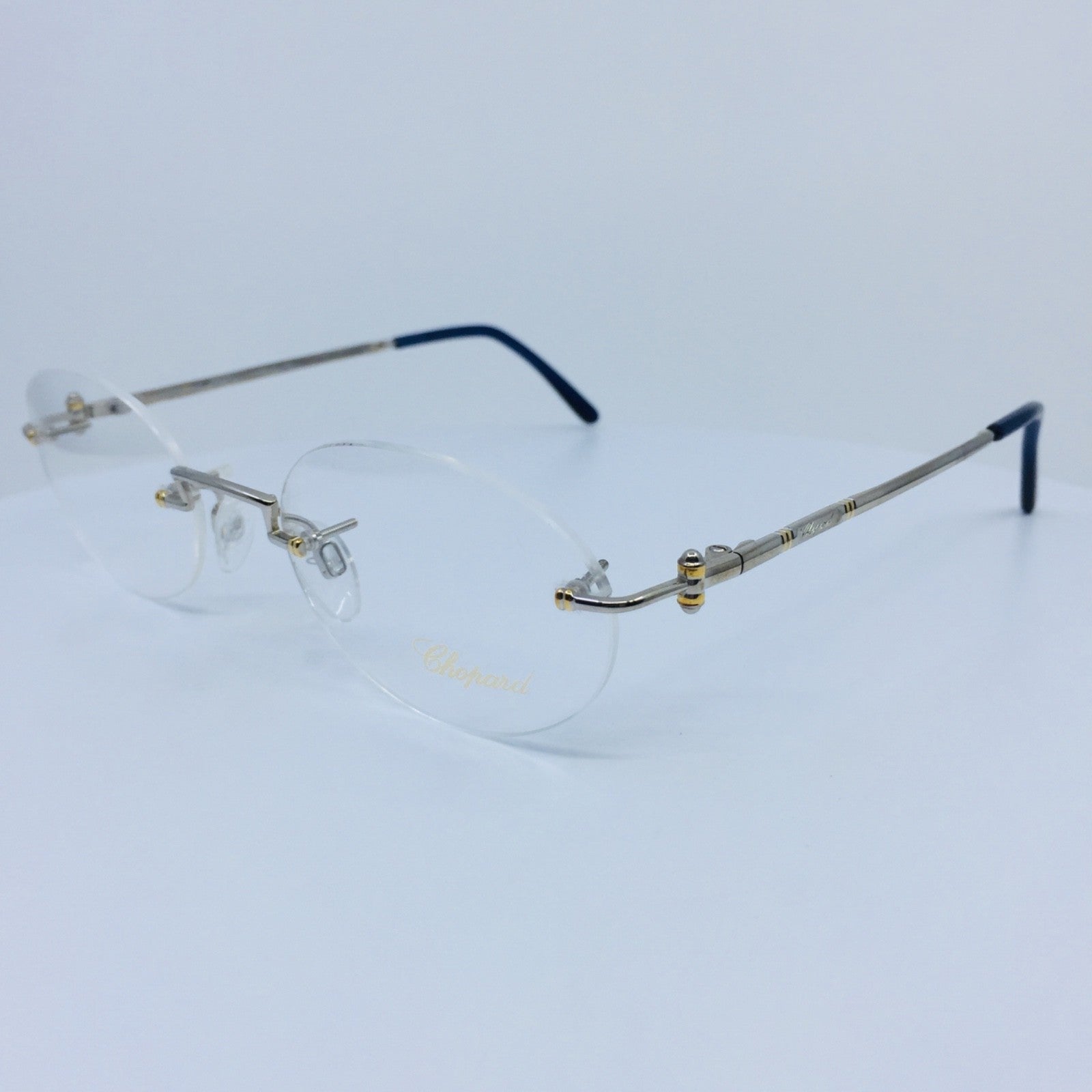 Vintage Chopard CHOPARD M. C 040 Silver Eyeglasses - Super Vision Optical