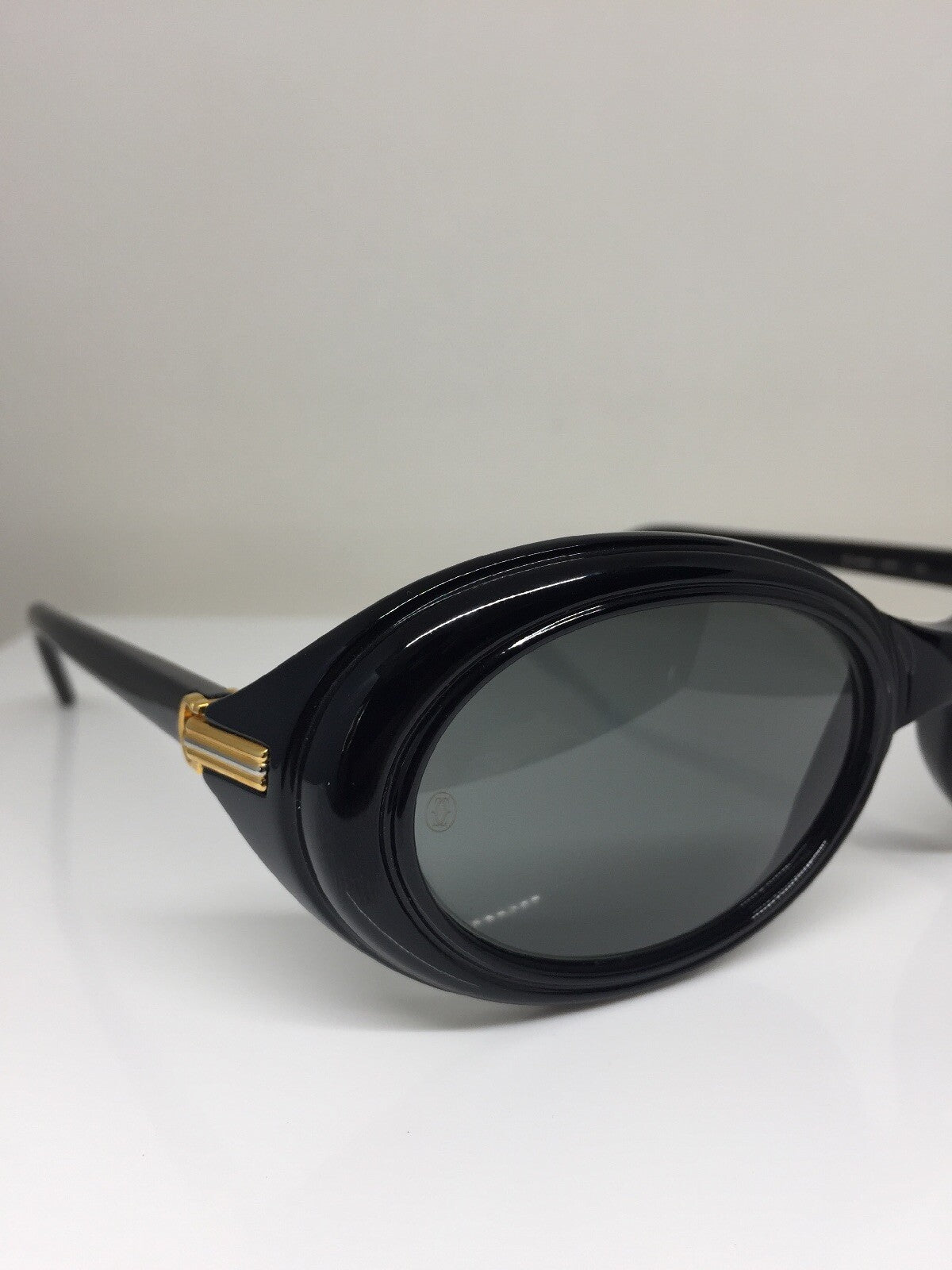 Vintage Cartier T8200078 Black Sunglasses - Super Vision Optical