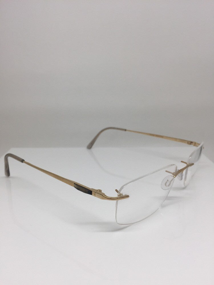Vintage Daniel Swarovski S 065 Gold Eyeglasses - Super Vision Optical