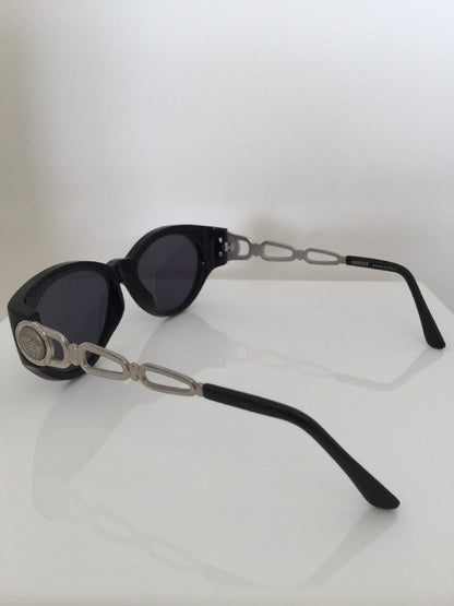 Vintage Versace VERSACE 490 Silver Sunglasses - Super Vision Optical