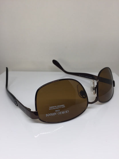 Vintage Giorgio Armani GA 1501 Brown Sunglasses - Super Vision Optical