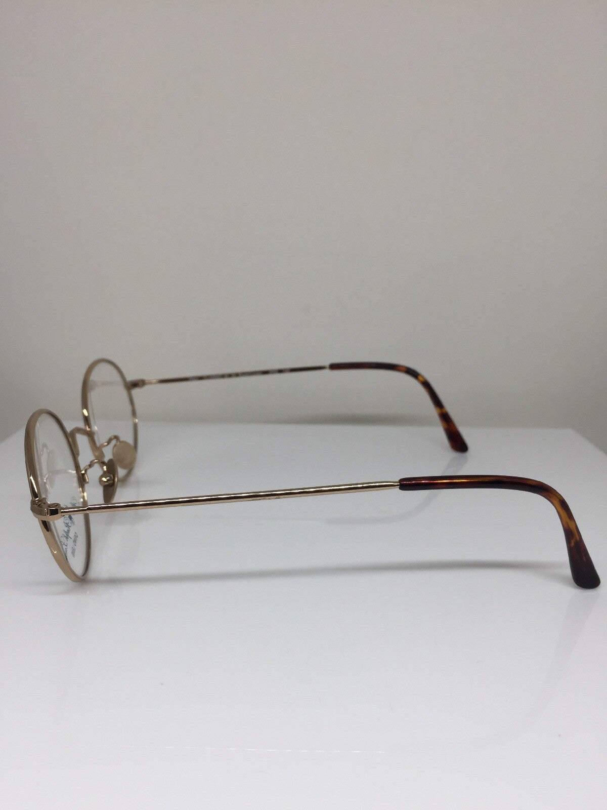 Vintage Ralph Lauren Polo Classic 61 By Ralph Lauren Gold Eyeglasses - Super Vision Optical