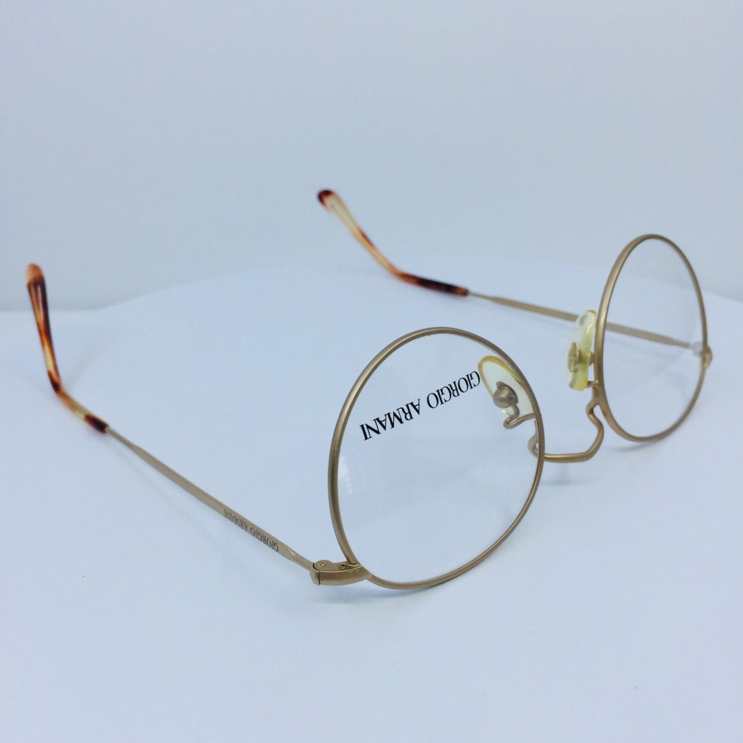 Vintage Giorgio Armani GA 130 Gold Eyeglasses - Super Vision Optical