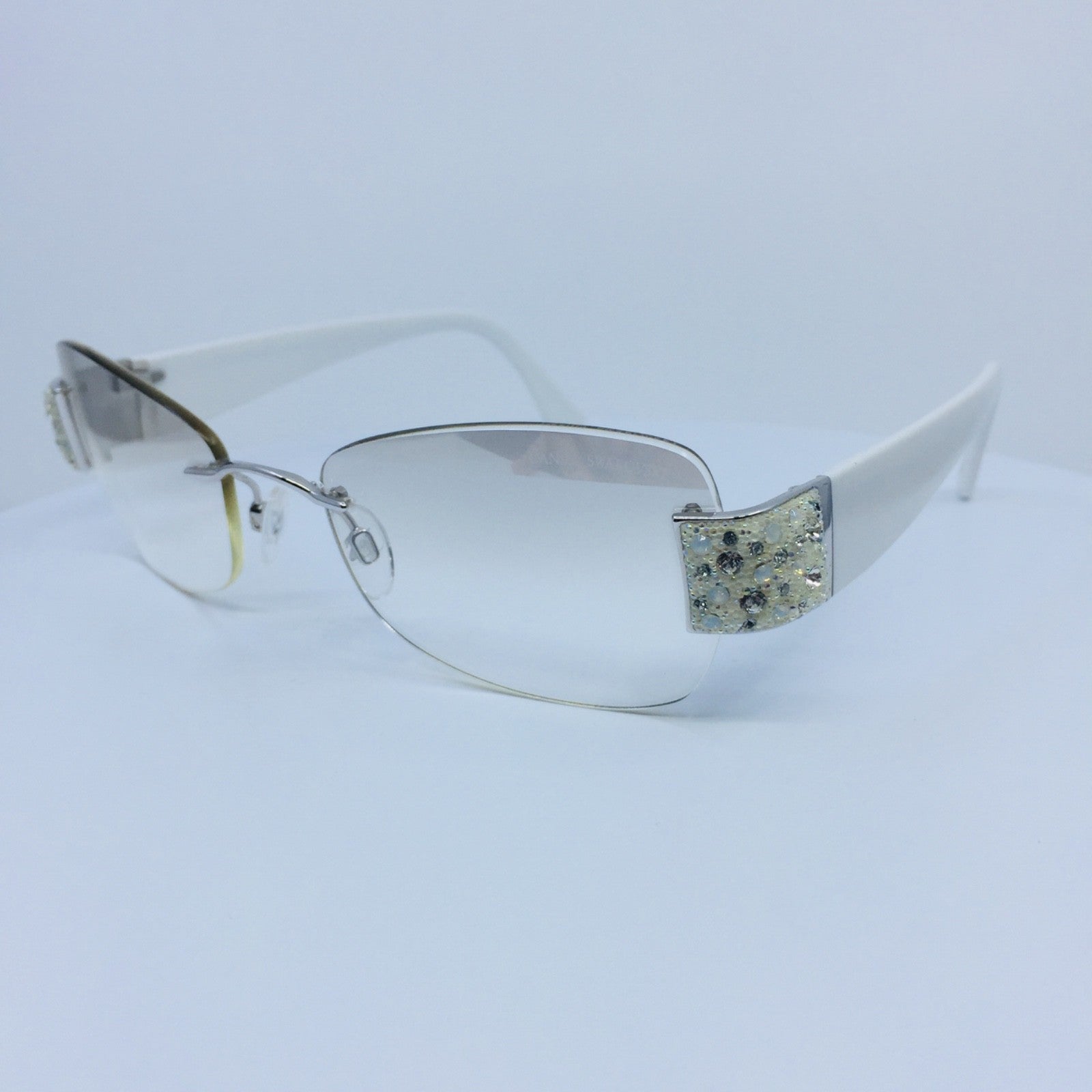 Vintage Daniel Swarovski S 630 6050 Gold Sunglasses - Super Vision Optical