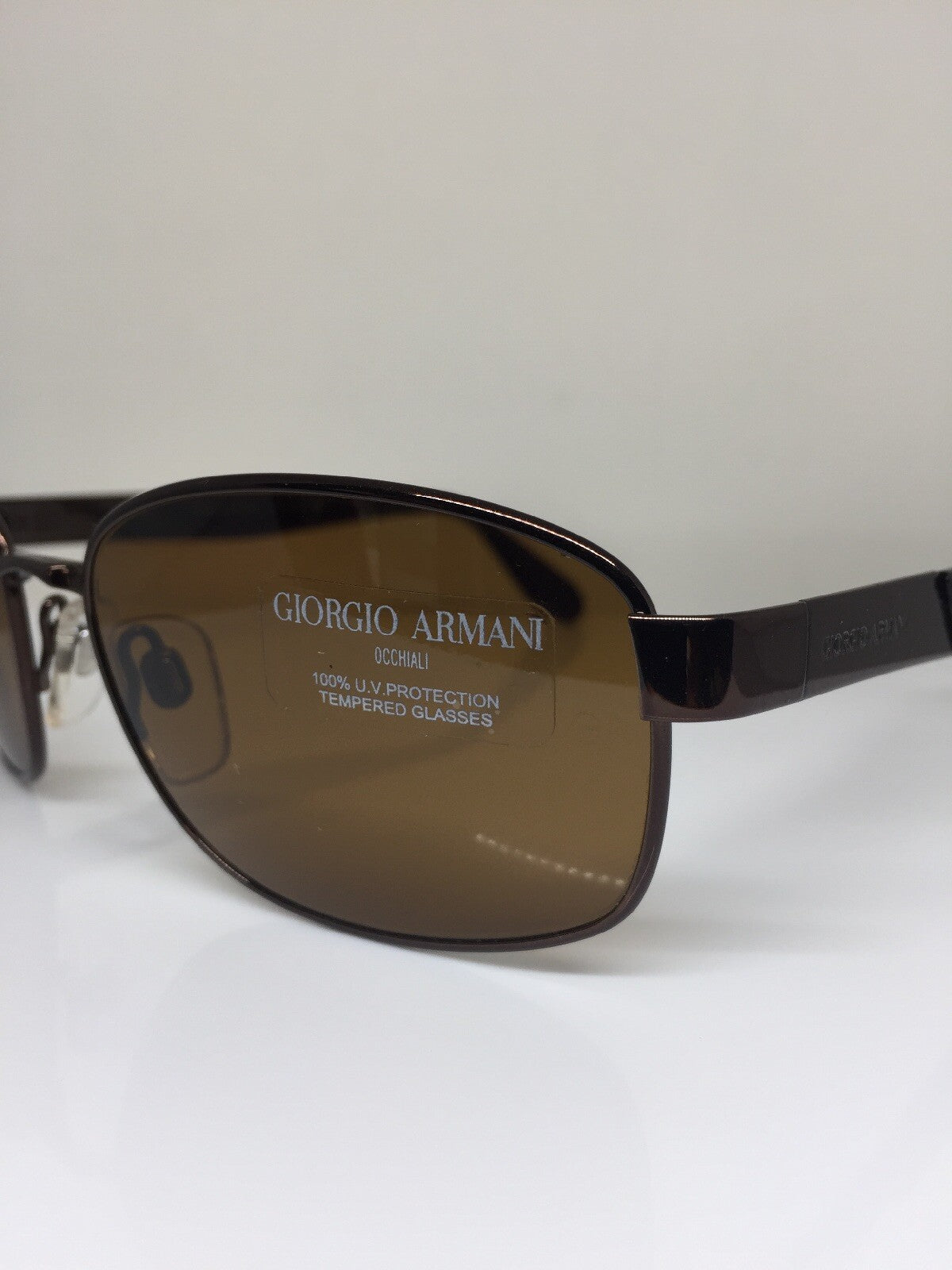 Vintage Giorgio Armani GA 1501 Brown Sunglasses - Super Vision Optical
