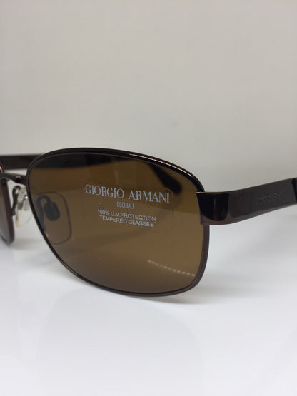 Vintage Giorgio Armani GA 1501 Brown Sunglasses - Super Vision Optical