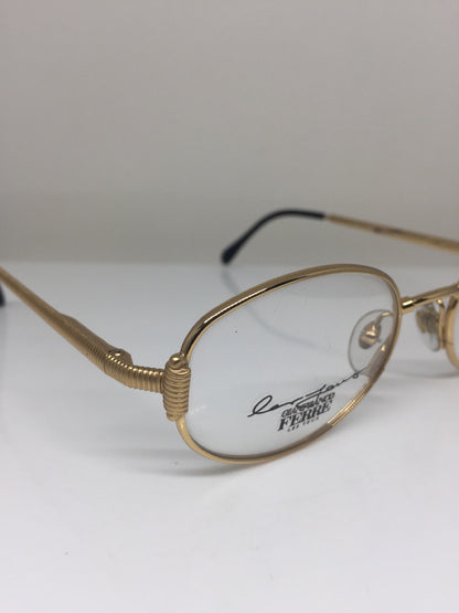 Vintage Gianfranco Ferre GFF 260 Gold Sunglasses - Super Vision Optical
