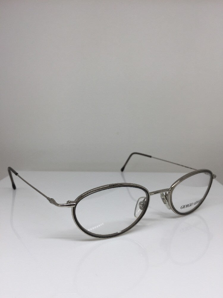 Vintage Giorgio Armani GA 1011 Silver Eyeglasses - Super Vision Optical