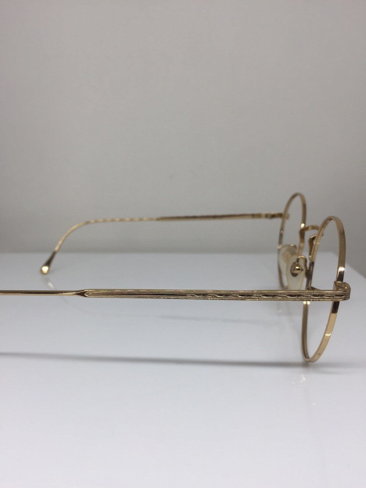 Vintage Ralph Lauren Polo Classic IX By Ralph Lauren Gold Sunglasses - Super Vision Optical