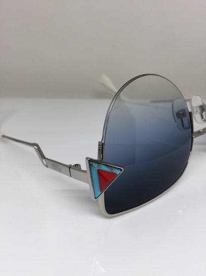 Vintage Fendi FF 0242/S Silver Sunglasses - Super Vision Optical