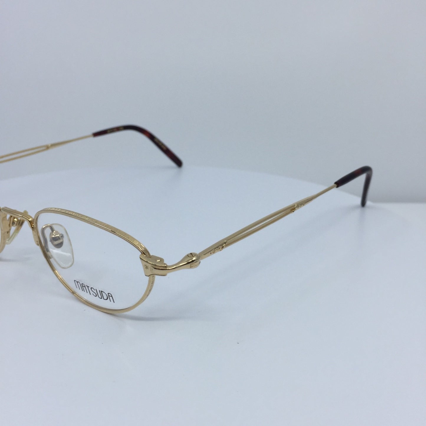 Vintage Matsuda 2877 Gold Eyeglasses - Super Vision Optical
