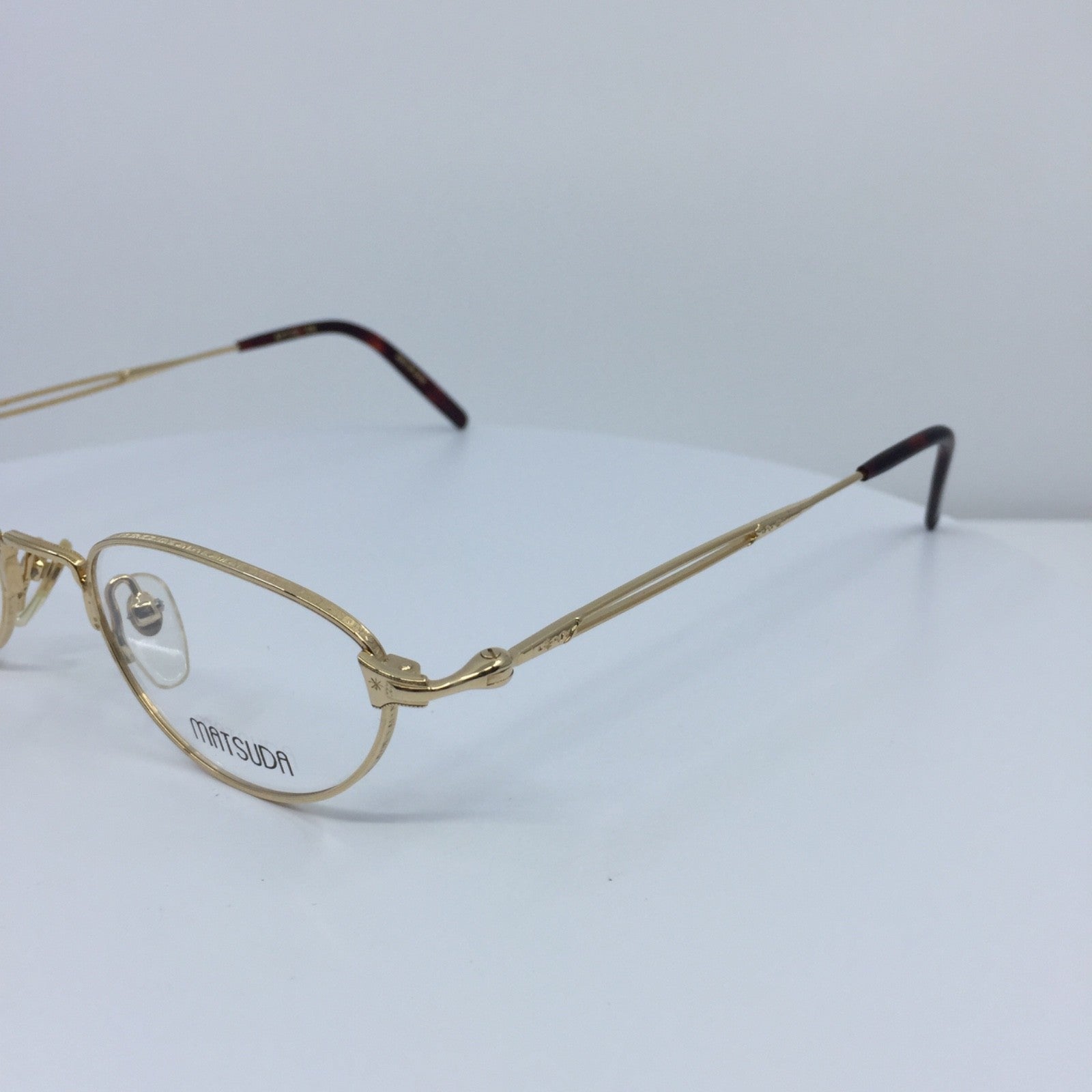 Vintage Matsuda 2877 Gold Eyeglasses - Super Vision Optical