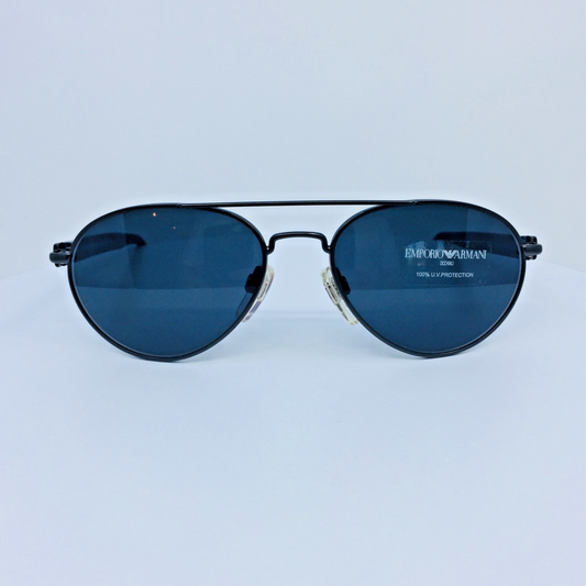 Vintage Emporio Armani EA 092-S Blue Sunglasses - Super Vision Optical