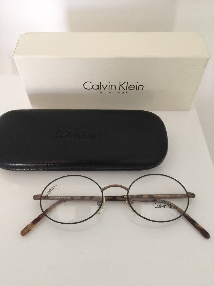 Vintage Calvin Klein CK 246 Tortoise Sunglasses - Super Vision Optical
