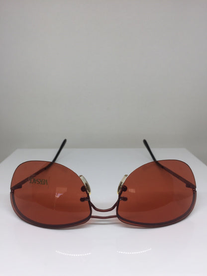 Vintage Versace X89 Red Sunglasses - Super Vision Optical
