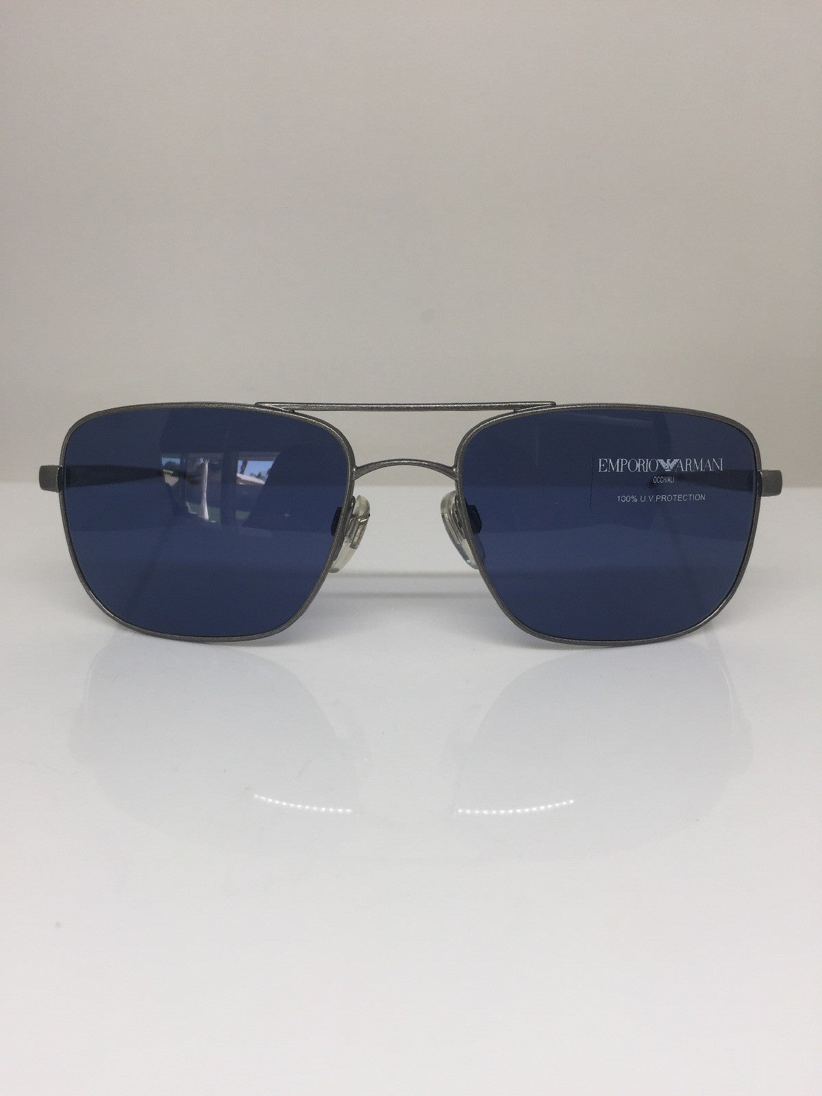 Vintage Emporio Armani EA 159-S Silver Sunglasses - Super Vision Optical