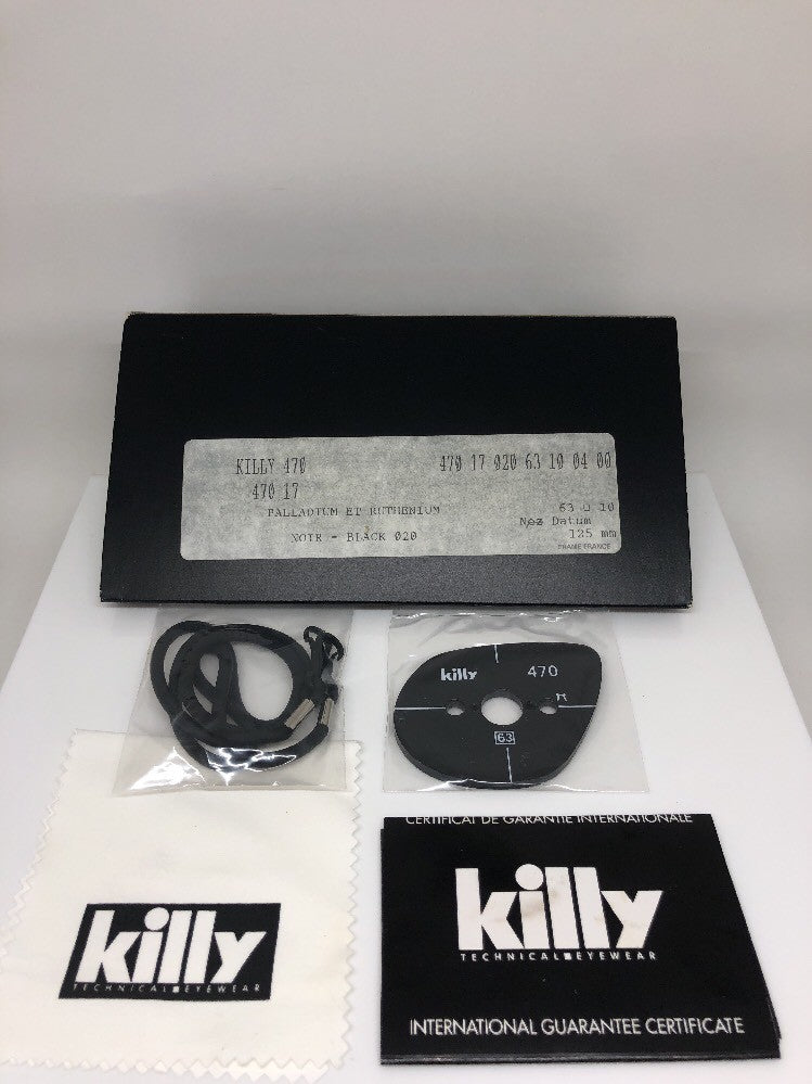 Vintage Killy 470 17 Black Sunglasses - Super Vision Optical