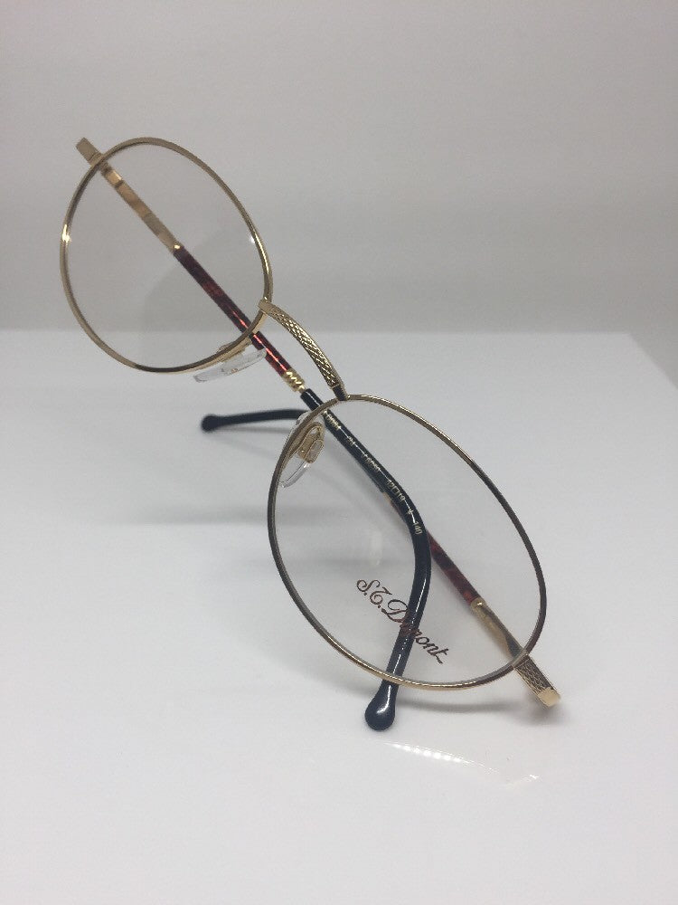 Vintage ST DuPont D084 Gold Eyeglasses - Super Vision Optical
