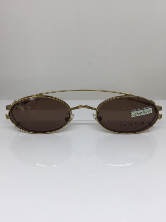 Vintage Calvin Klein CK 149 Brown Sunglasses - Super Vision Optical