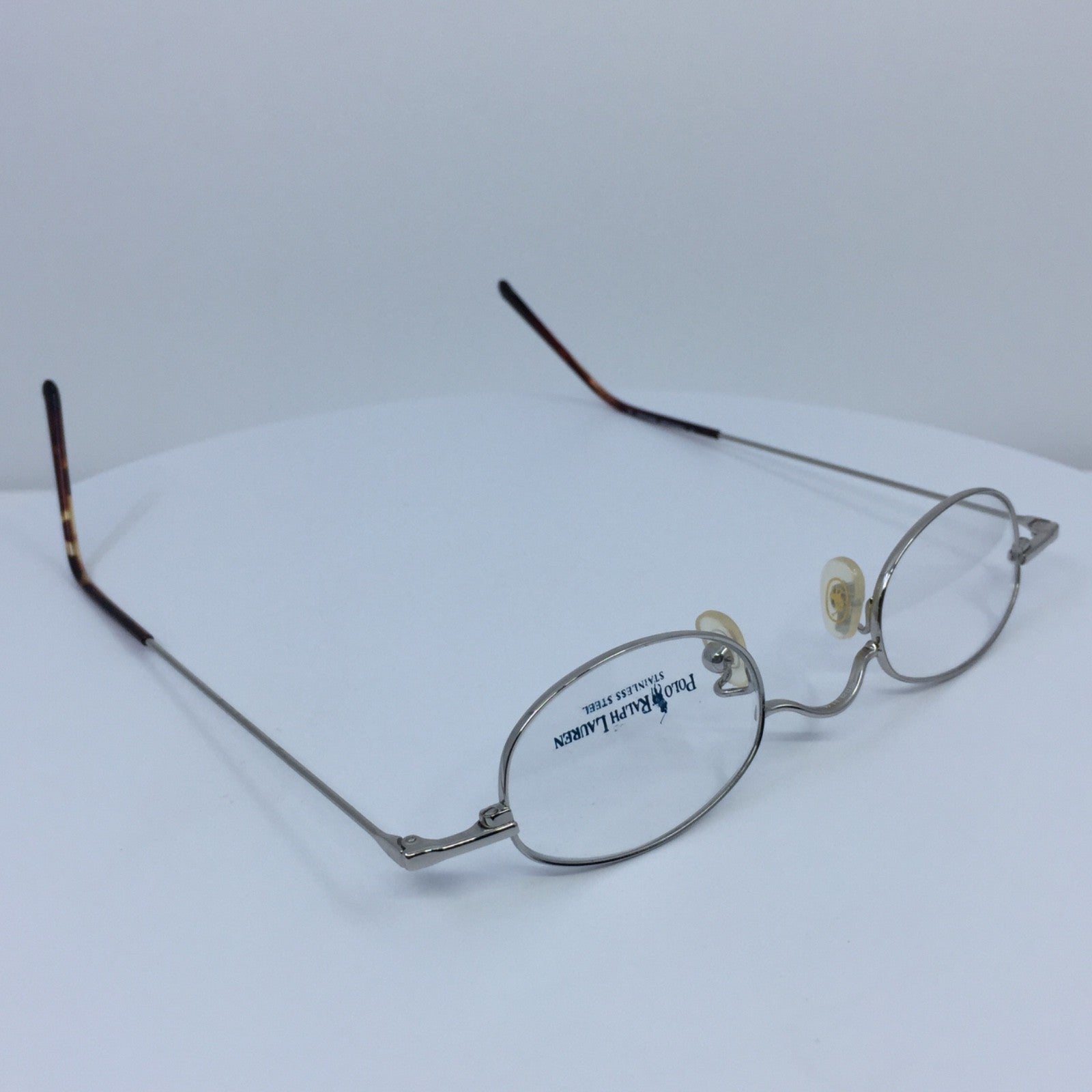 Vintage Polo Ralph Lauren POLO 391 Silver Eyeglasses - Super Vision Optical