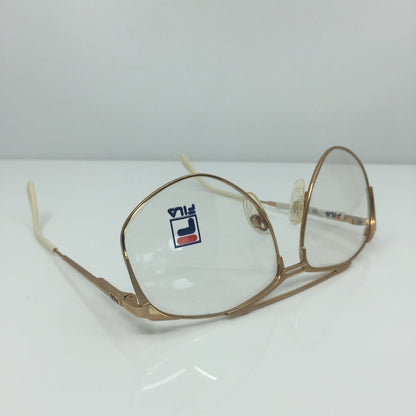 Vintage Fila FILA 6804 Gold Eyeglasses - Super Vision Optical